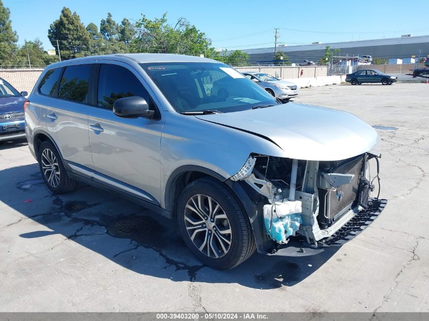 2018 MITSUBISHI OUTLANDER ES