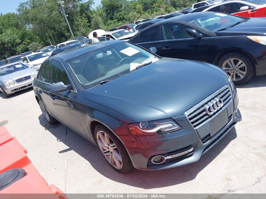 2010 AUDI A4 2.0T PREMIUM