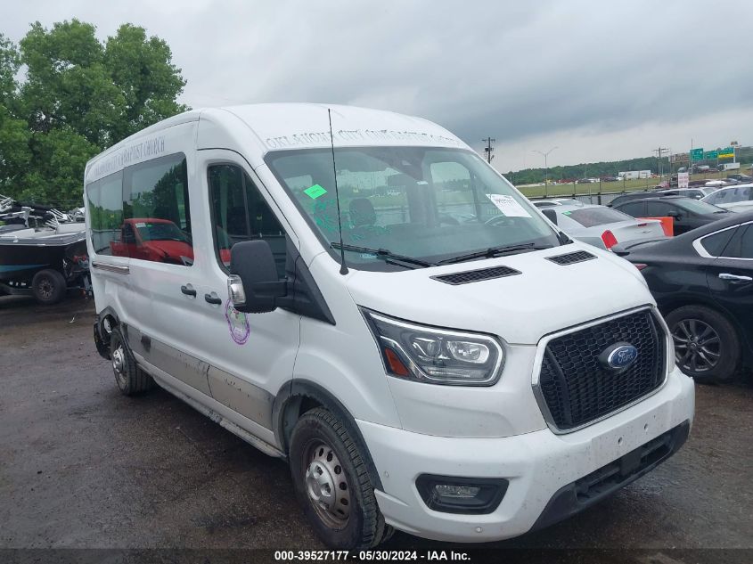 2022 FORD TRANSIT-350 PASSENGER VAN XLT