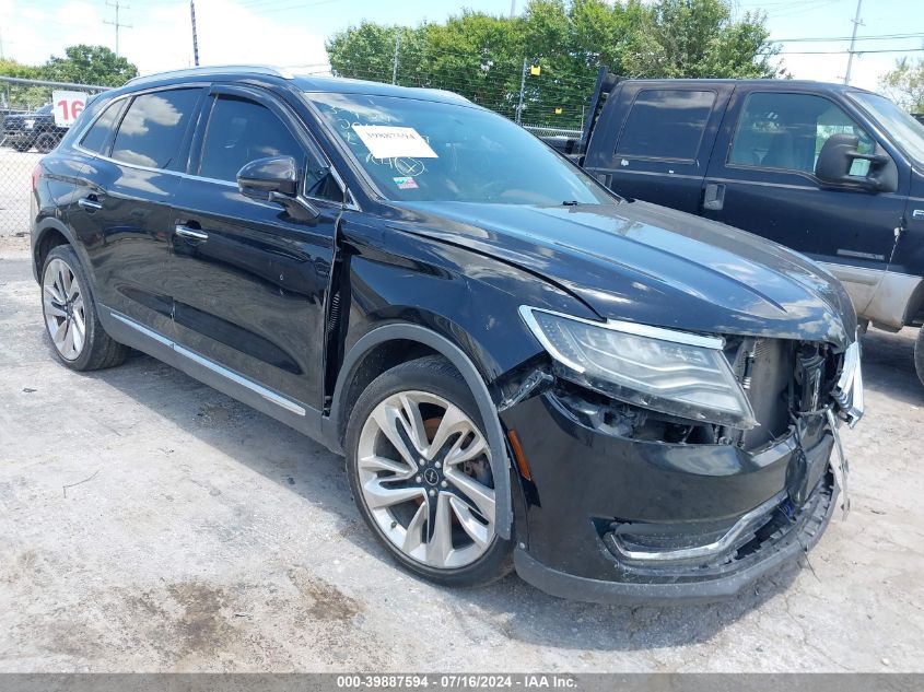 2016 LINCOLN MKX BLACK LABEL