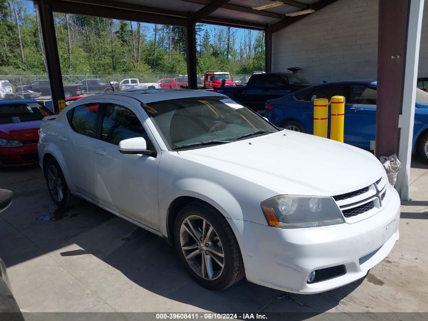 2013 DODGE AVENGER SXT