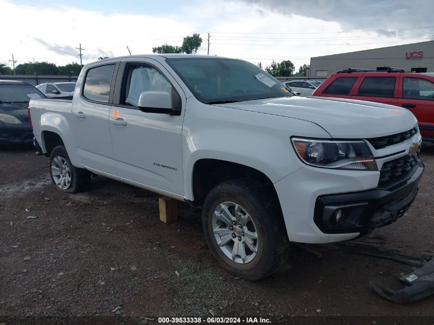 2022 CHEVROLET COLORADO 2WD  SHORT BOX LT