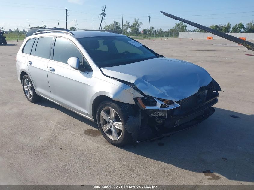 2015 VOLKSWAGEN GOLF SPORTWAGEN TDI S 4-DOOR