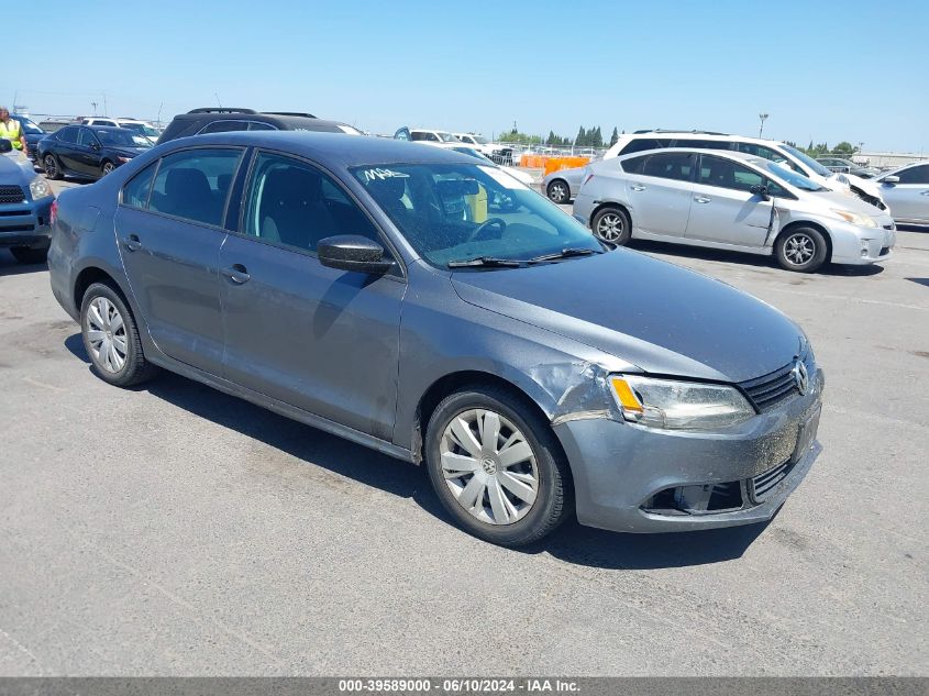 2013 VOLKSWAGEN JETTA 2.0L S