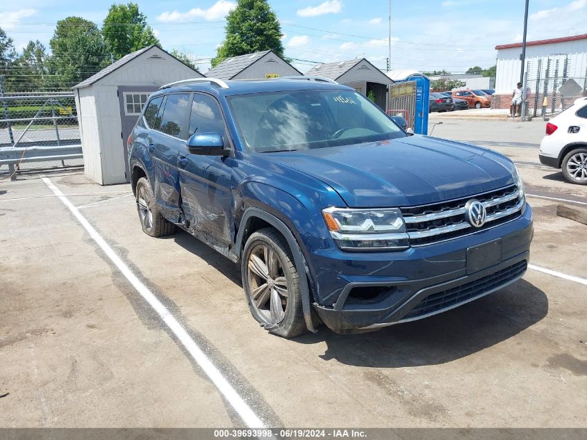 2019 VOLKSWAGEN ATLAS 3.6L V6 SE W/TECHNOLOGY