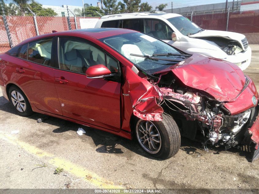 2017 TOYOTA PRIUS THREE