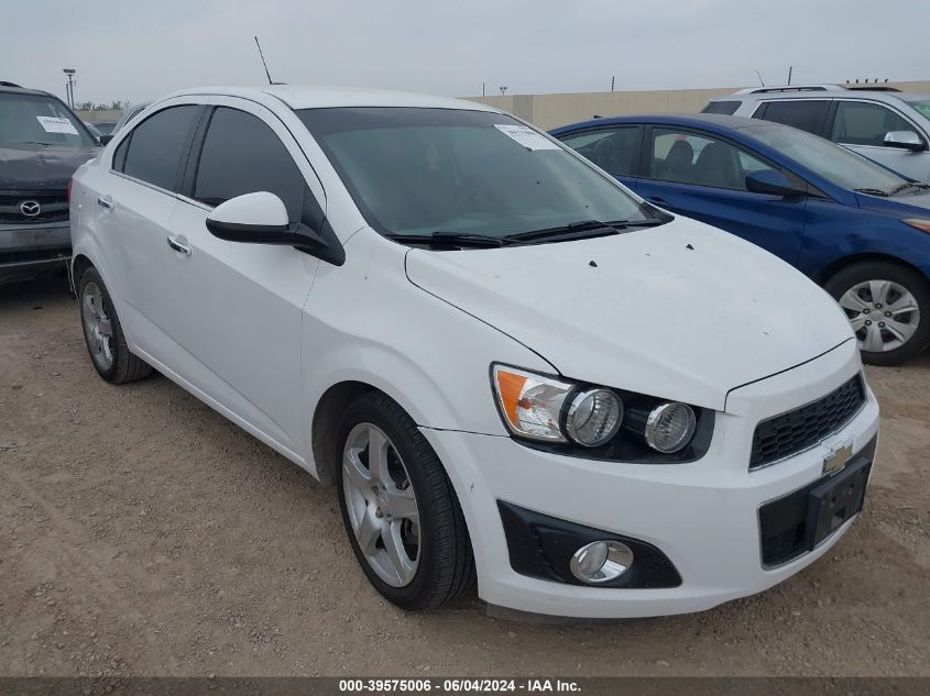 2016 CHEVROLET SONIC LTZ AUTO