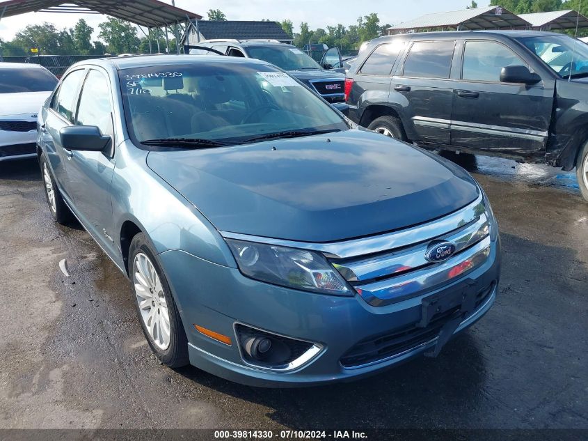 2012 FORD FUSION HYBRID