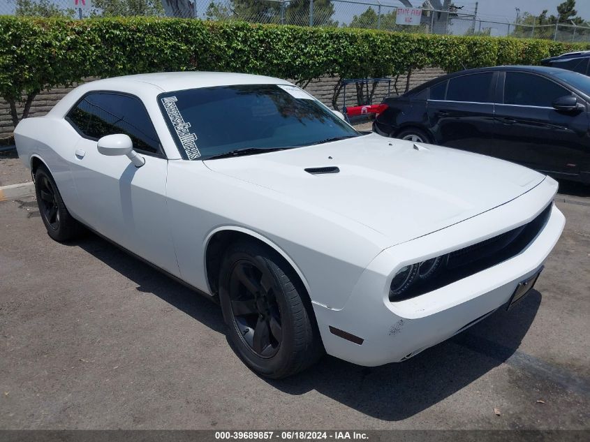 2012 DODGE CHALLENGER SXT