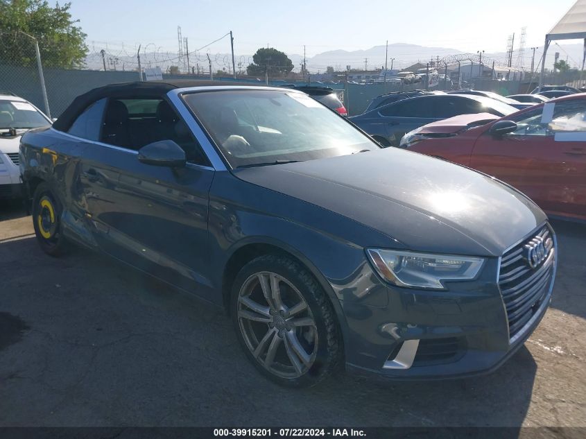 2018 AUDI A3 2.0T PREMIUM/2.0T TECH PREMIUM