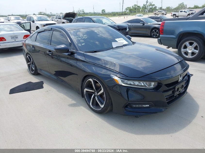 2018 HONDA ACCORD EX-L 2.0T