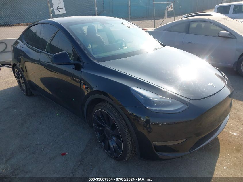 2022 TESLA MODEL Y PERFORMANCE DUAL MOTOR ALL-WHEEL DRIVE