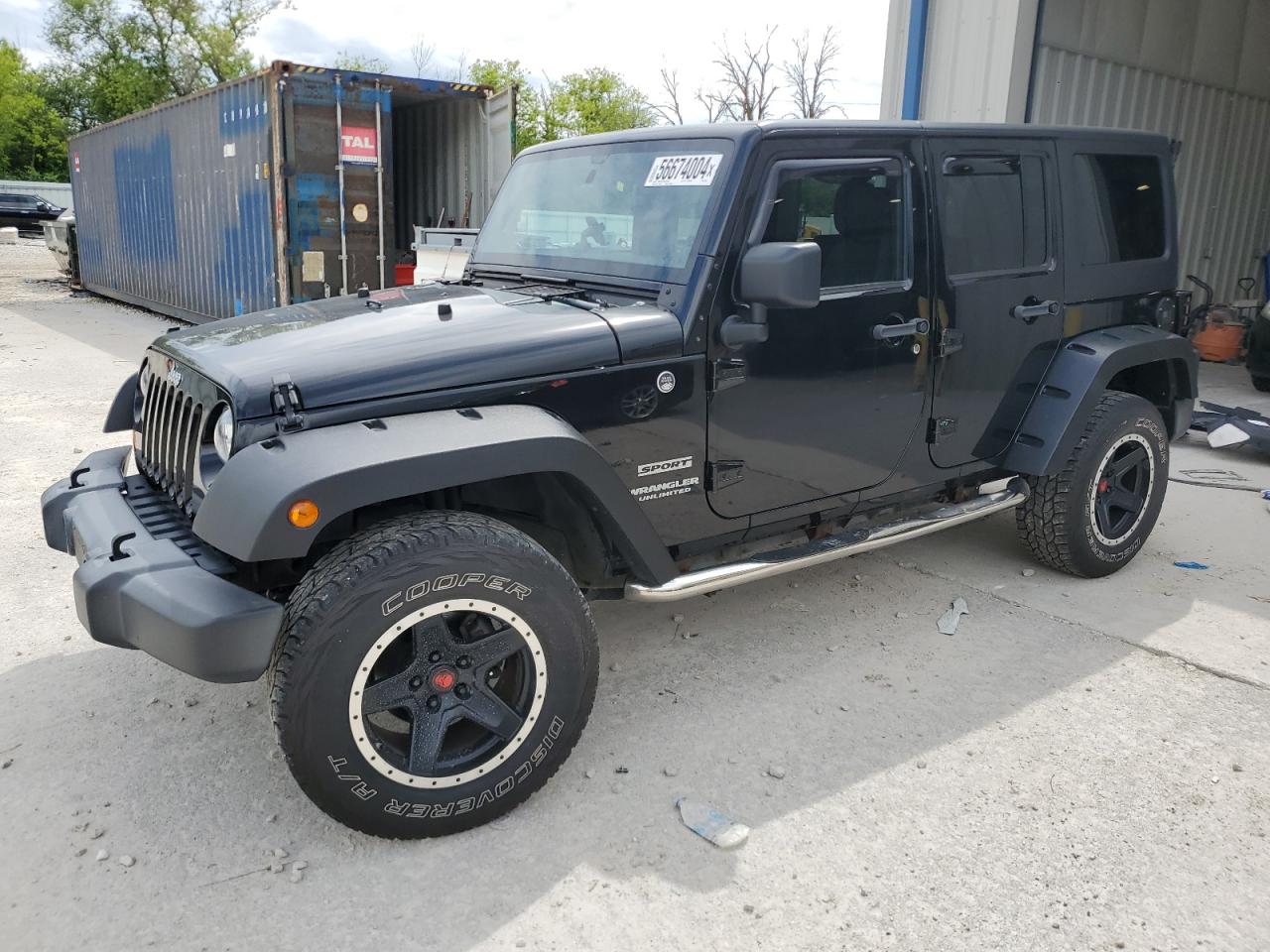 2012 JEEP WRANGLER UNLIMITED SPORT