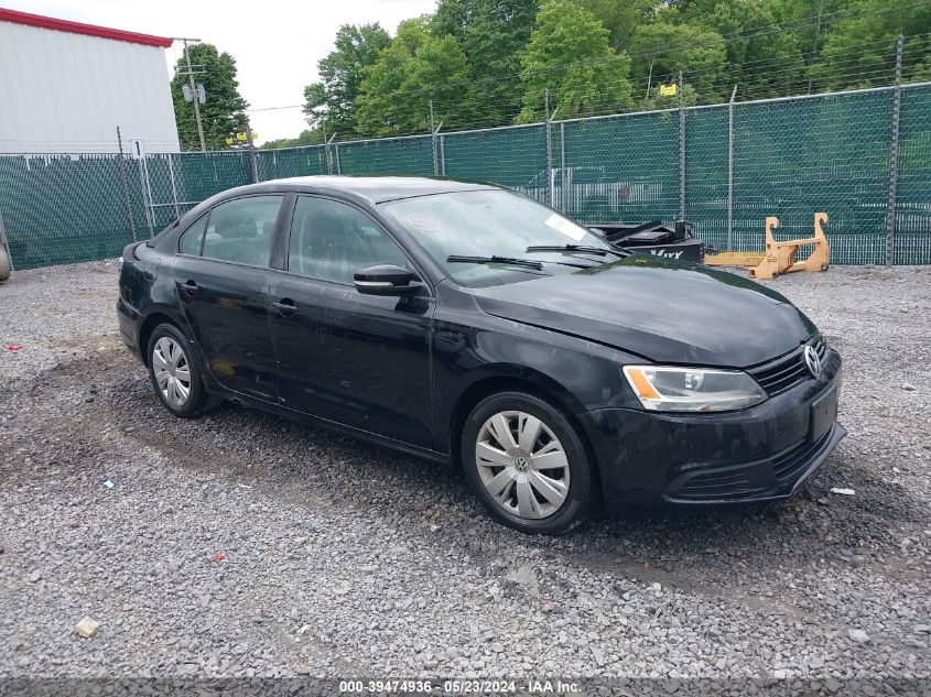 2012 VOLKSWAGEN JETTA 2.5L SE