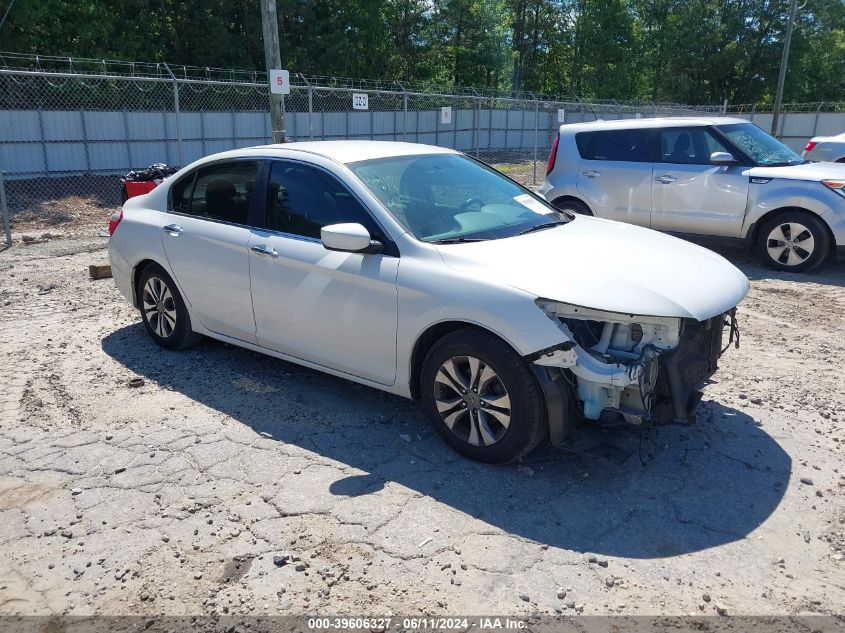 2014 HONDA ACCORD LX