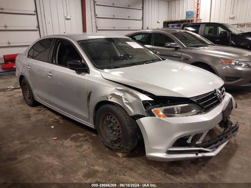 2016 VOLKSWAGEN JETTA 1.4T S