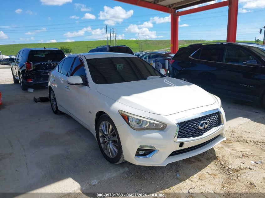 2018 INFINITI Q50 3.0T LUXE