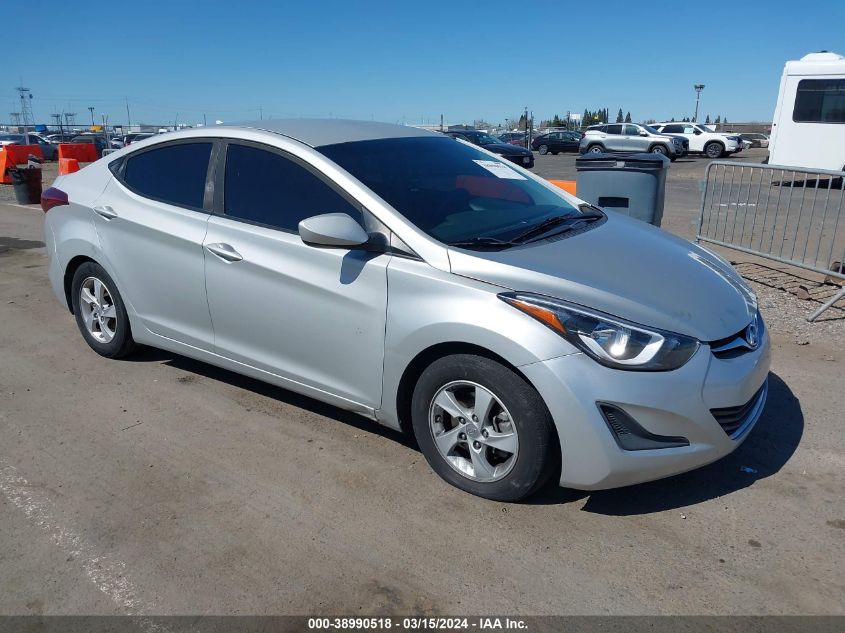 2015 HYUNDAI ELANTRA SE