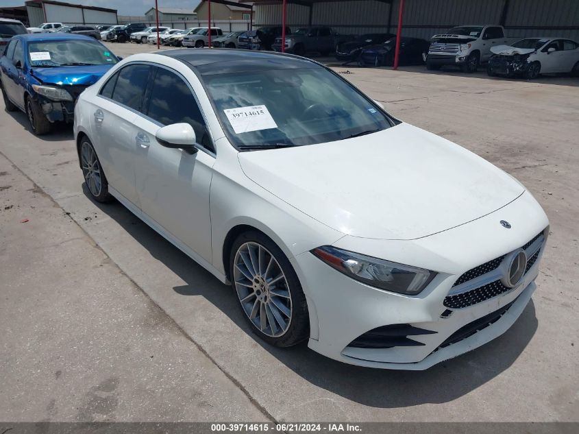 2019 MERCEDES-BENZ A 220 220 4MATIC