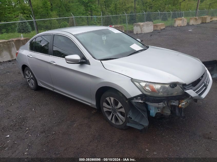 2013 HONDA ACCORD LX