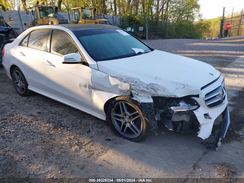 2014 MERCEDES-BENZ E 350 4MATIC