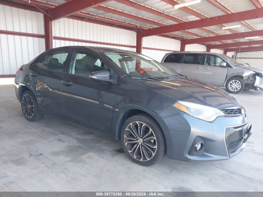 2016 TOYOTA COROLLA S PLUS