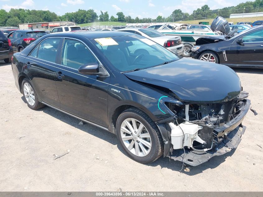 2013 TOYOTA CAMRY HYBRID XLE