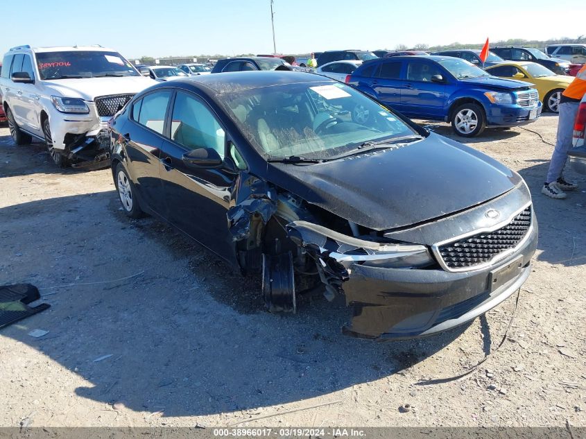 2017 KIA FORTE LX