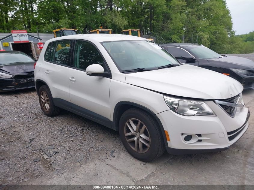 2011 VOLKSWAGEN TIGUAN S