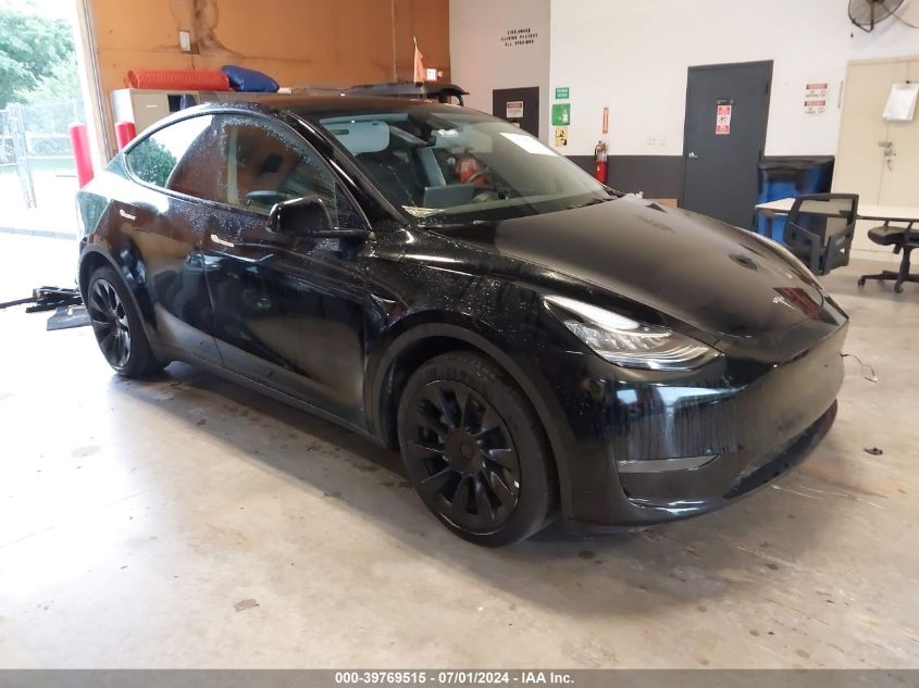 2022 TESLA MODEL Y LONG RANGE DUAL MOTOR ALL-WHEEL DRIVE