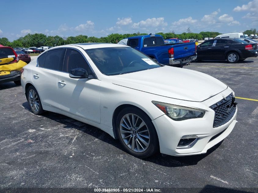 2018 INFINITI Q50 LUXE/SPORT