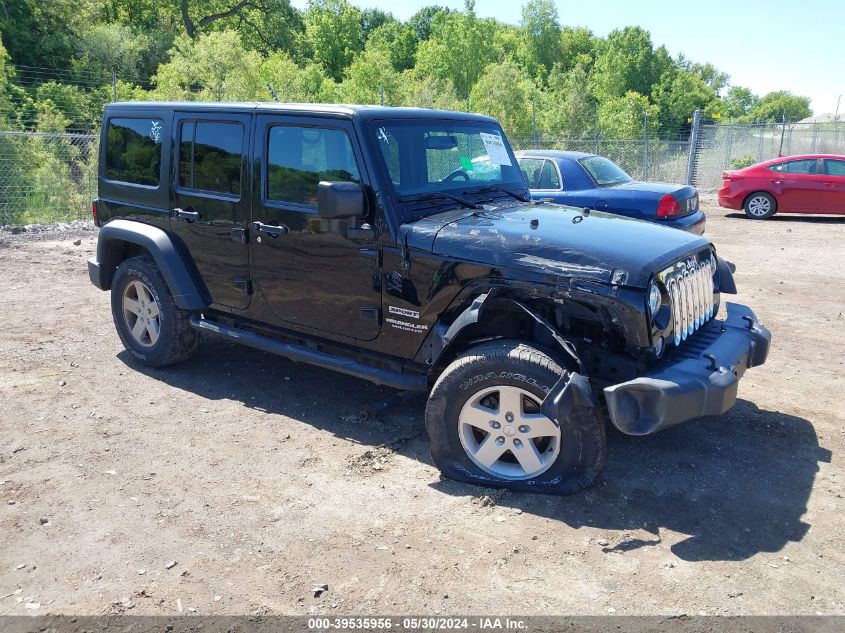 2017 JEEP WRANGLER UNLIMITED SPORT 4X4