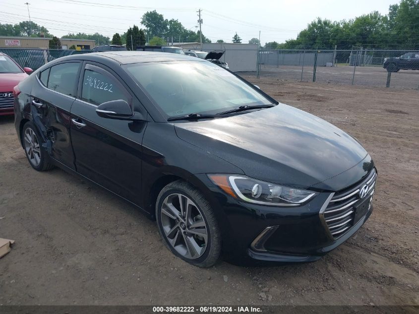 2017 HYUNDAI ELANTRA LIMITED