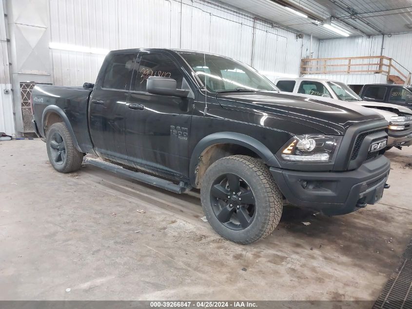 2019 RAM 1500 CLASSIC WARLOCK QUAD CAB 4X4 6'4 BOX