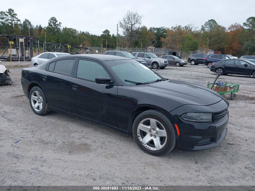 2018 DODGE CHARGER POLICE RWD