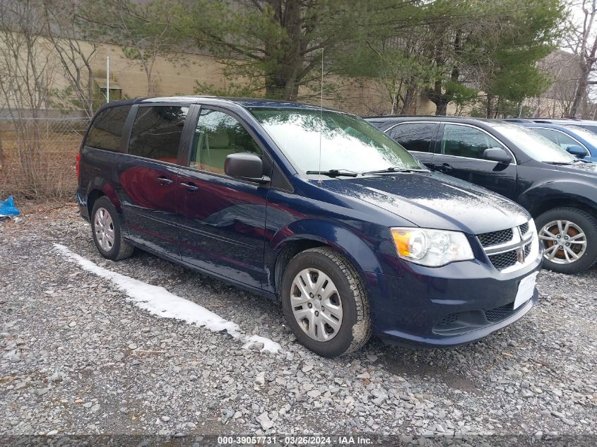 2016 DODGE GRAND CARAVAN SE