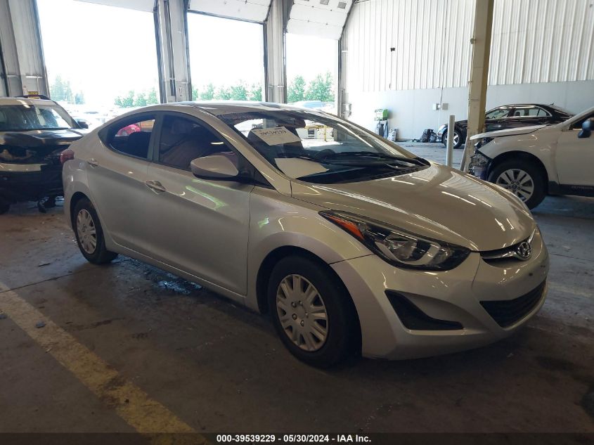 2016 HYUNDAI ELANTRA SE