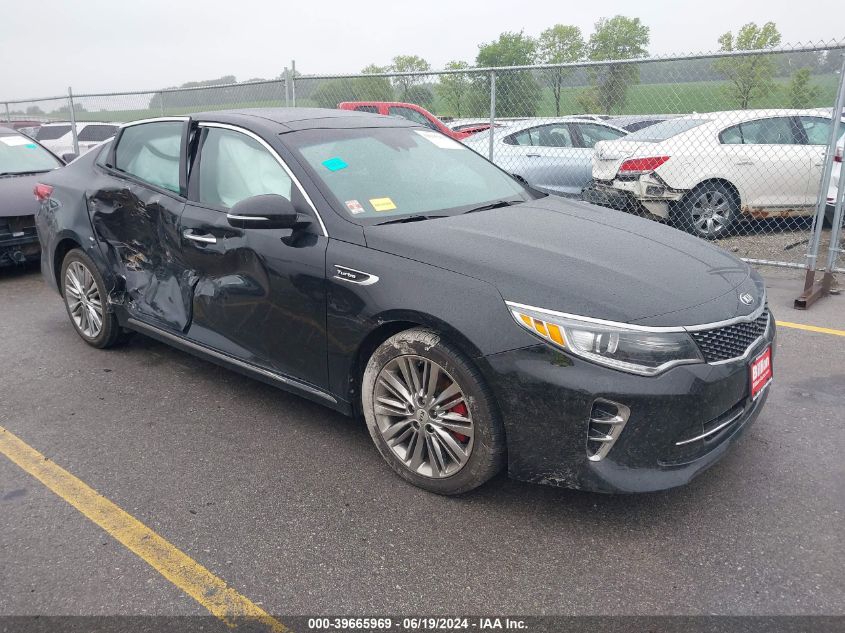 2016 KIA OPTIMA SXL TURBO