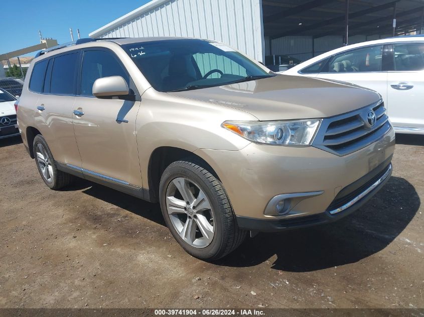 2013 TOYOTA HIGHLANDER LIMITED V6