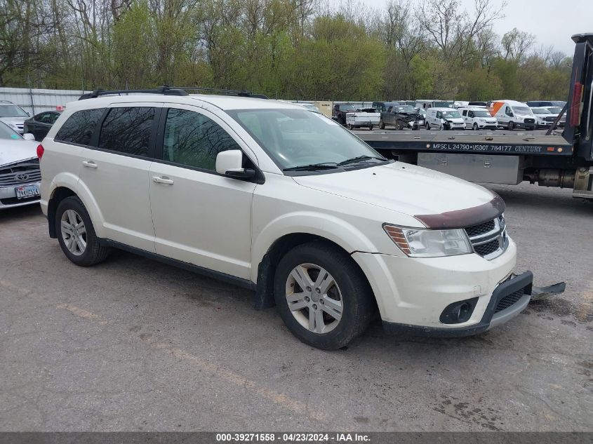 2012 DODGE JOURNEY SXT   CREW