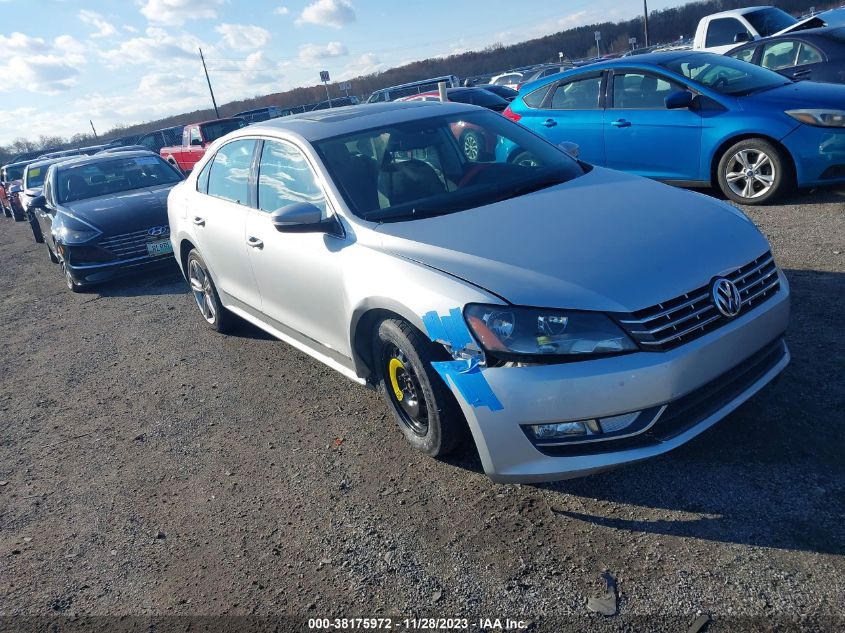 2014 VOLKSWAGEN PASSAT 2.0L TDI SEL PREMIUM