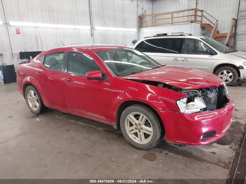 2013 DODGE AVENGER SXT