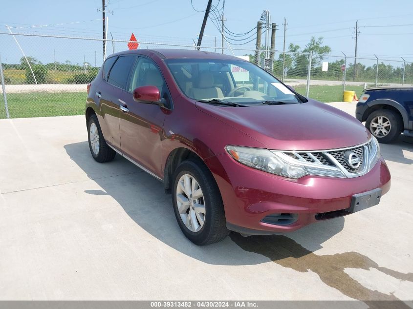 2012 NISSAN MURANO S