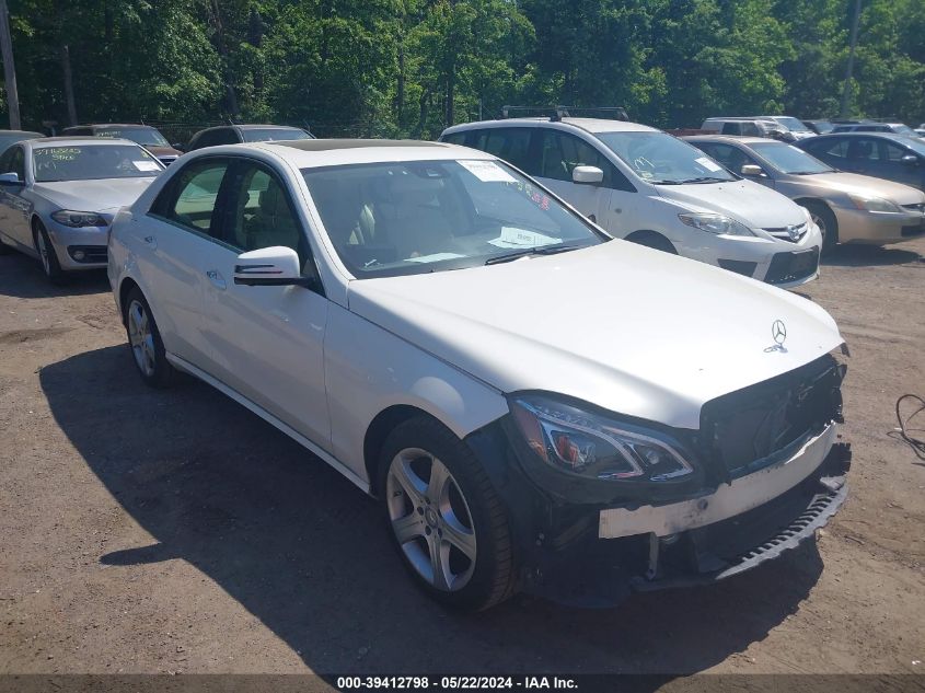 2015 MERCEDES-BENZ E 350 4MATIC