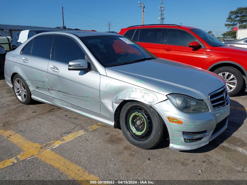 2012 MERCEDES-BENZ C 300 LUXURY 4MATIC/SPORT 4MATIC