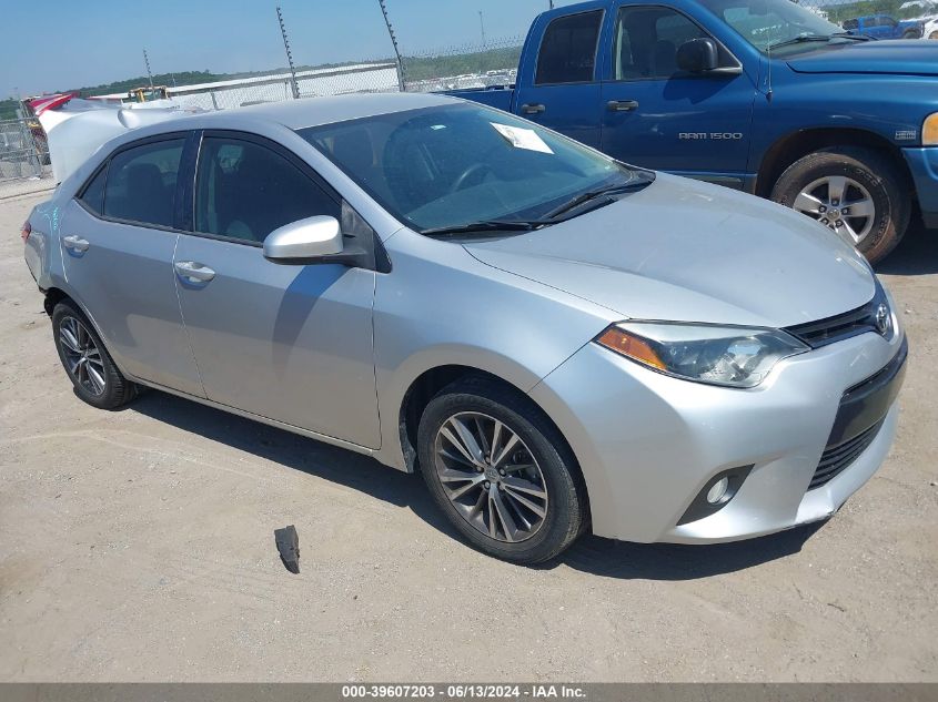 2016 TOYOTA COROLLA LE PLUS