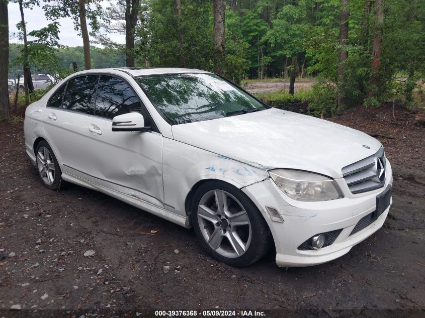 2010 MERCEDES-BENZ C 300 LUXURY 4MATIC/SPORT 4MATIC