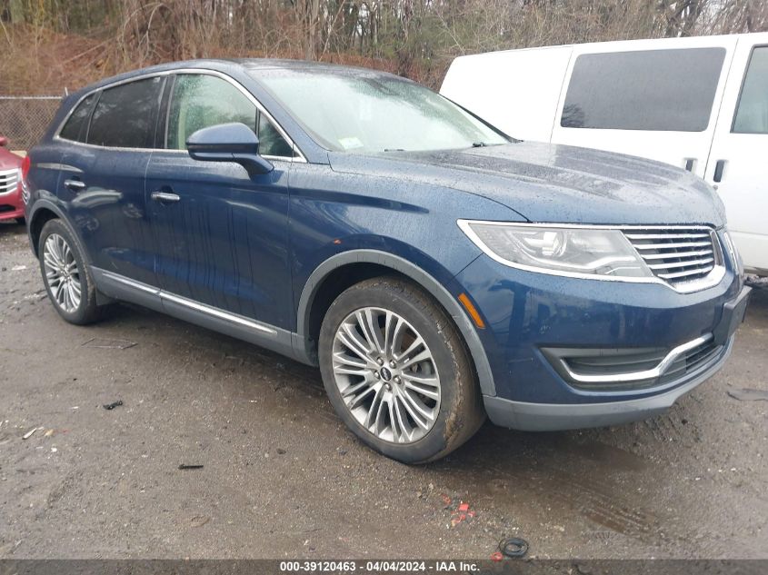 2017 LINCOLN MKX RESERVE