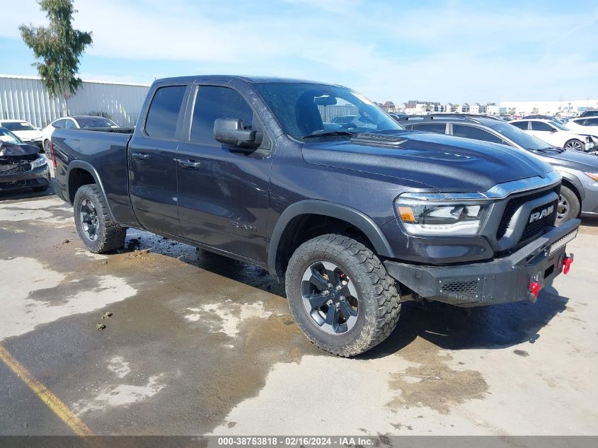 2019 RAM 1500 REBEL QUAD CAB 4X4 6'4 BOX