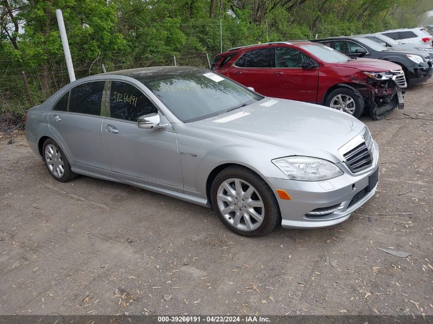 2013 MERCEDES-BENZ S 550 4MATIC